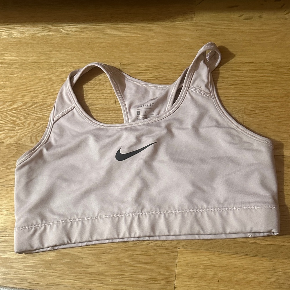 Nike Women's Light Pink Sports Bra